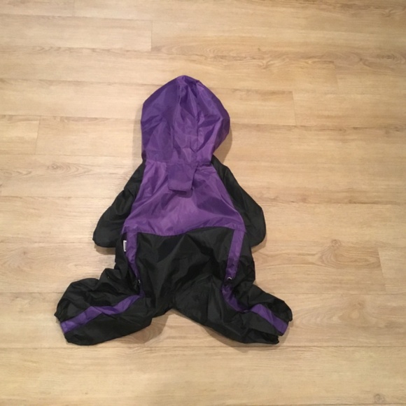 Dog Hooded Raincoat - Picture 4 of 6